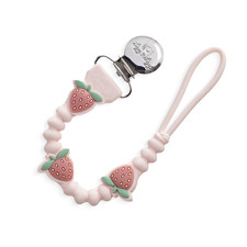 Itzy Ritzy Silicone Pacifier Clip   100 Food Grade Silicone Pacifier Strap with