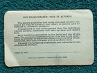 1920 Baltimore & Ohio Railroad Pass Western Lines B&O Railway Tallyman Ticket — photo 2