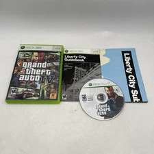 Grand Theft Auto IV - Xbox 360 + Map Complete CIB Tested