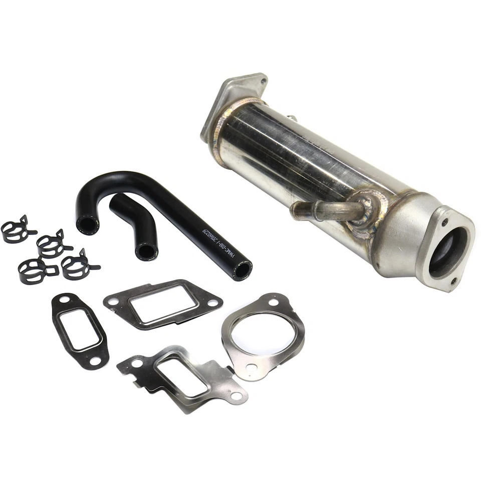 Kit de enfriador EGR de acero inoxidable para 06-07 Chevy GMC Duramax turbo diésel 6,6 L OHV Foto 2 de 4