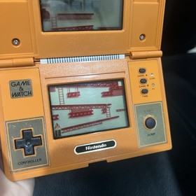 Nintendo Donkey Kong Game And Watch 1982 DK-52 Multi Screen  WORKS 