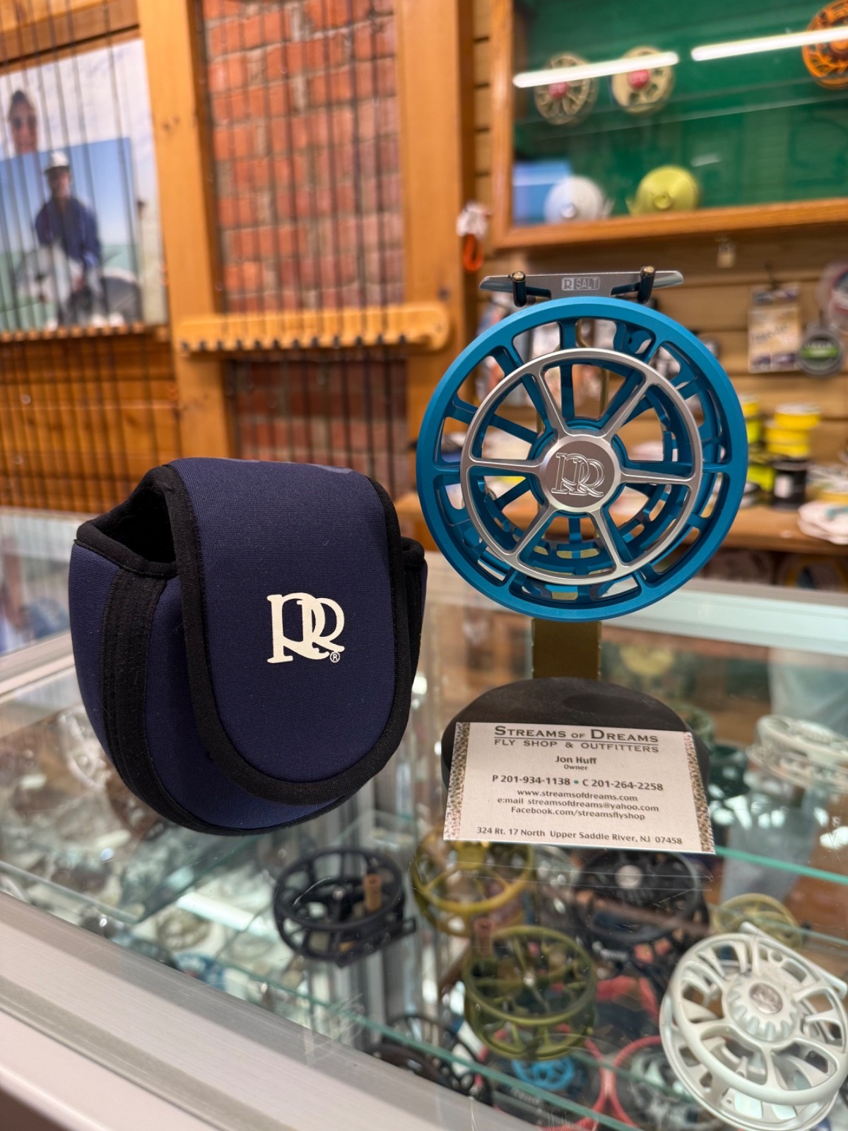 Brand New Ross R Salt 11/12 (Matte Blue) Traded in fly reel