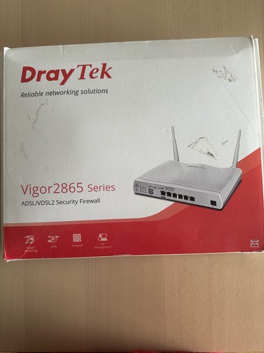 DrayTek 2865Lac Vigor Simultaneous Triple-WAN ADSL+/VDSL2 WiFi - Refurb