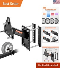 Spare Tire Carrier, Trailer Spare Tire Mount, 160 lbs Capacity, Utility Trail...