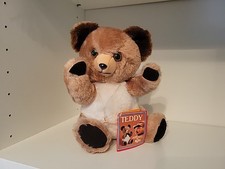 Vintage Teddy Bear Russ Berrie Teddy 1979 Roosevelt Tag Ground nut shells