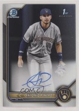 2022 Bowman Chrome Prospect Antonio Pinero #CPA-AP Auto 7bt