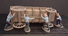 Frontline ,BRITAINS ZULU WARS OVERTURING WAGON 24TH MIB  RARE