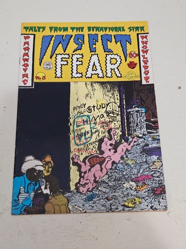 INSECT FEAR #3 UNDERGROUND COMIX ADULT PRINT MINT 70s | eBay
