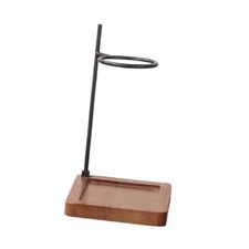 Coffee Dripper Stand Sturdy Wooden Cafe Accessory Pour over Coffee Stand Holder