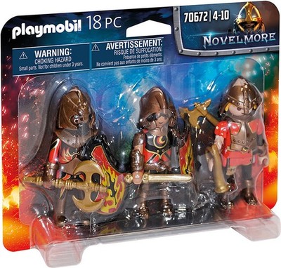 PLAYMOBIL Novelmore Ritter Burnham Raiders 3er Set