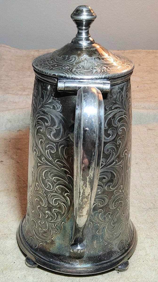 【訳あり】19世紀 Reed & Barton スタンド アンティーク 金属工芸 oth-12-02.jpg