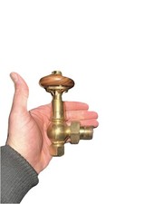 Traditional Brass Radiator Valves - TRVS 9 Pairs