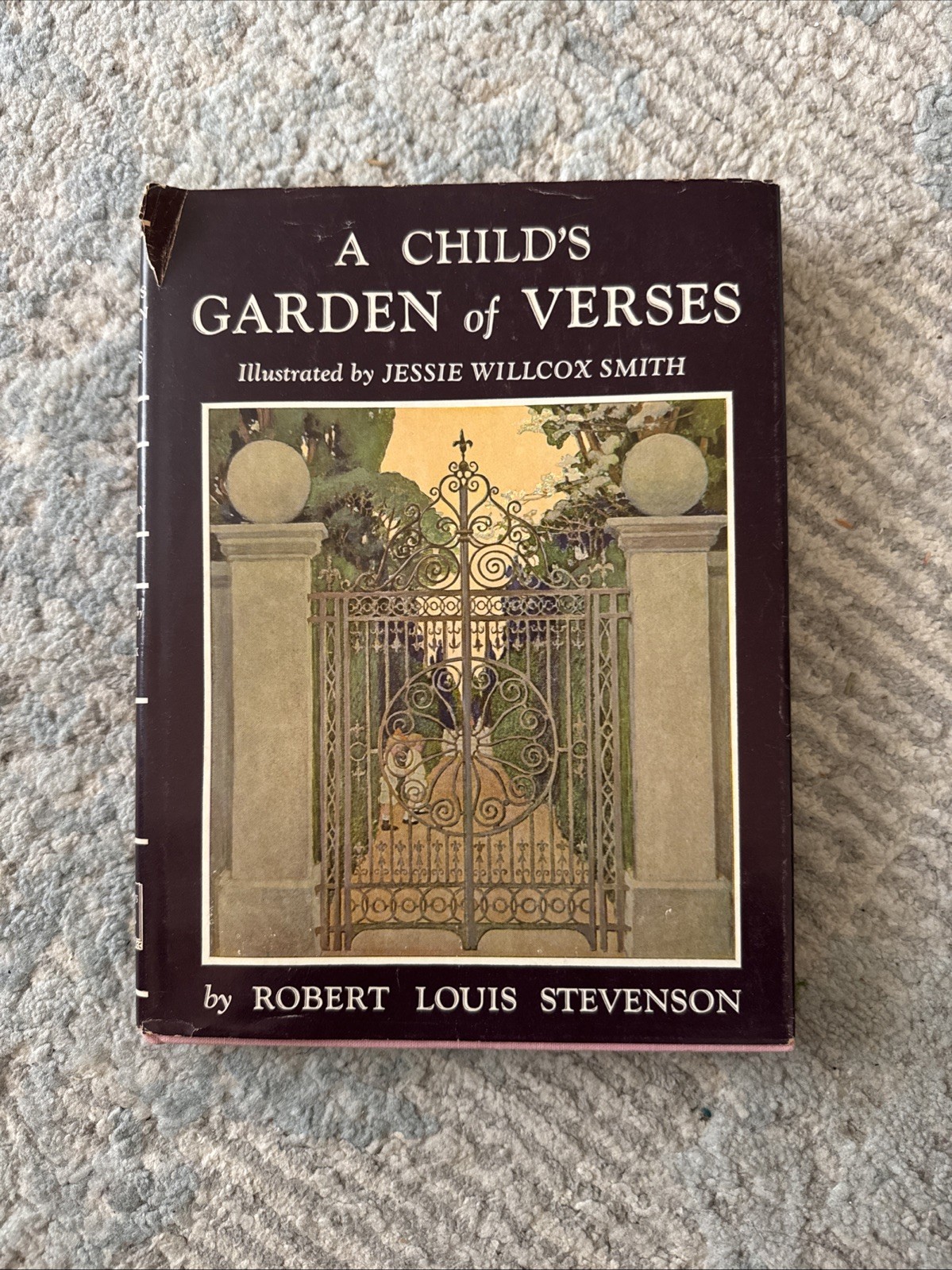 A Child's Garden of Verses by Robert Louis Stevenson & Jessie Willcox Smith RARE