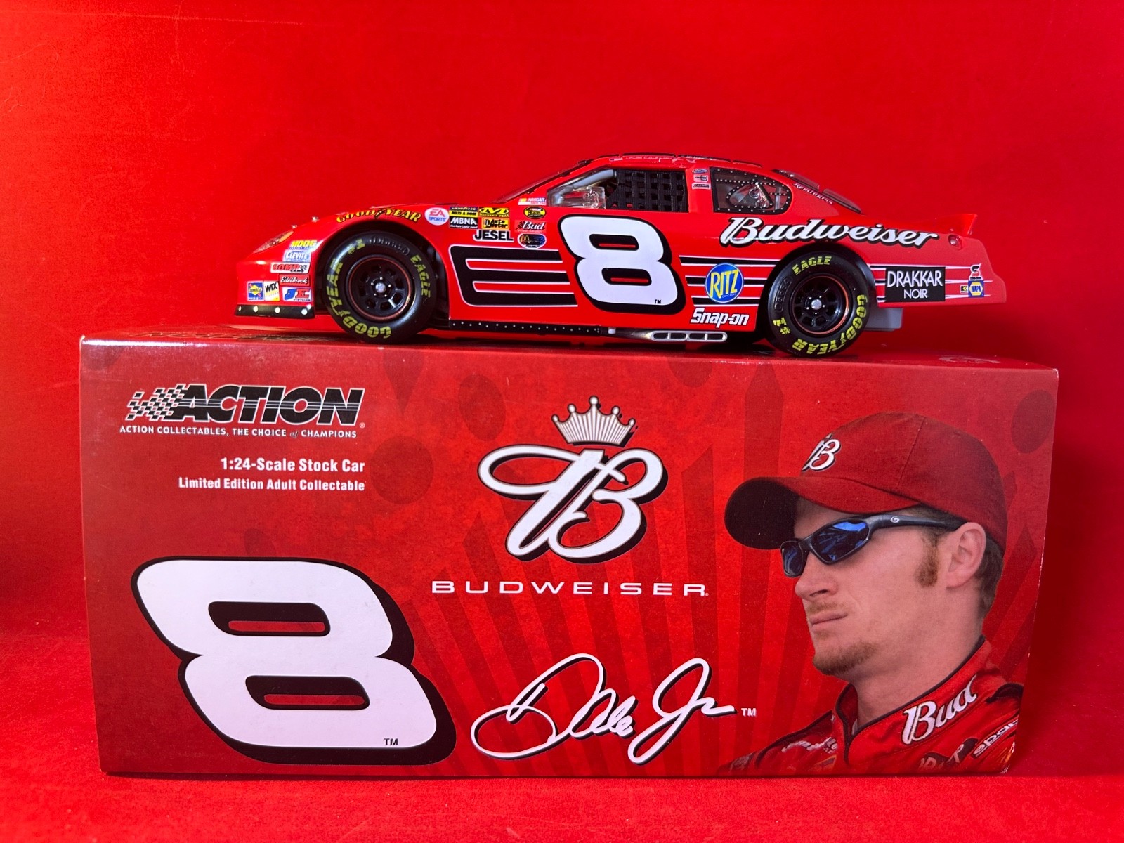 Action 1/24 Dale Earnhardt Jr #8  Bud 2004 Monte Carlo RCCA Club Car