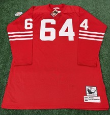 VTG Authentic Mitchell & Ness NFL Throwback Jersey 49ers Dave Wilcox 1964 Men 54