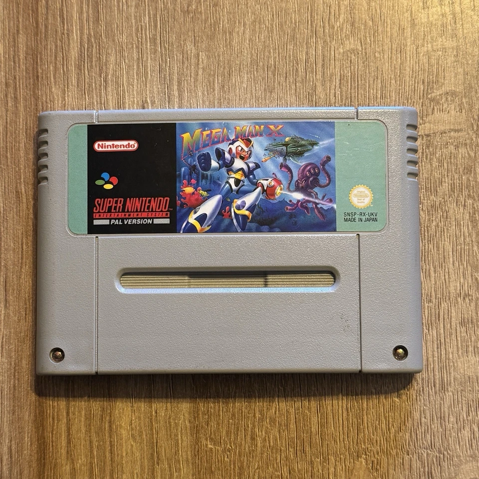 Mega Man X - Super Nintendo SNES Game Cartridge PAL Boxed with Manual - Image 2 of 4