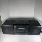 SONY CFD-260 BoomBox Dual Cassette Tape Player AM/FM RADIO Radio