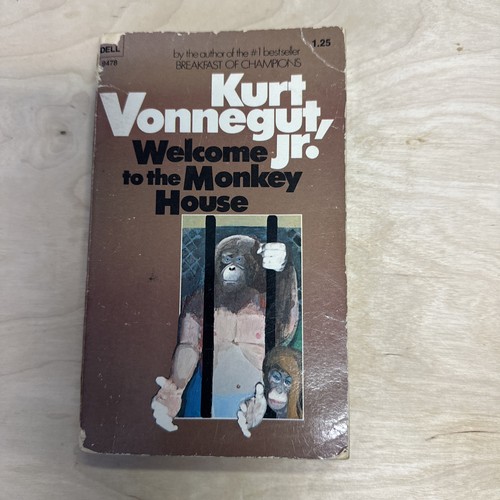 WELCOME TO THE MONKEY HOUSE By Kurt Vonnegut (1973 Seventh Dell ...