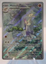 1st edition pokemon cards for sale Mienshao 2025 Pokemon White Flare 134/086 Illustration Rare main image 1