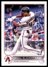 Sergio Alcantara 2022 Topps Update #US279 Arizona Diamondbacks