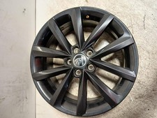 SKODA FABIA BLACK ALLOY WHEEL 5JA601025AE 7JX16 5X100 ET46  (*)