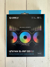 Lian Li Uni Fan Sl-inf 120 Rgb Infinity Mirror Argb 120mm Black Desktop Computer