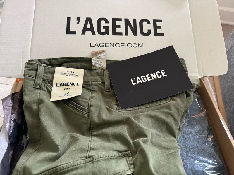 L'Agence Patton Cargo Skinny Pant Size 28 NWT 2pairs