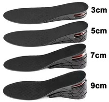 Paar Schuherhöhungssohlen erhöhtes Fußbett mit Lufterhöhung