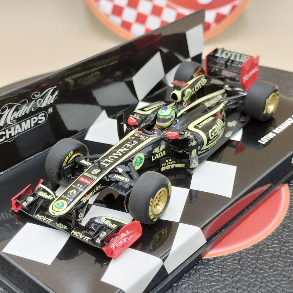 MINICHAMPS 1/43 Lotus Renault GP R31 Bruno Senna #9 2011 410110309 - Image 2 of 4