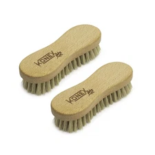 Konex Heavy-Duty Peanut-Shaped Brush 2-Pack, Durable and Long-Lasting Design ...