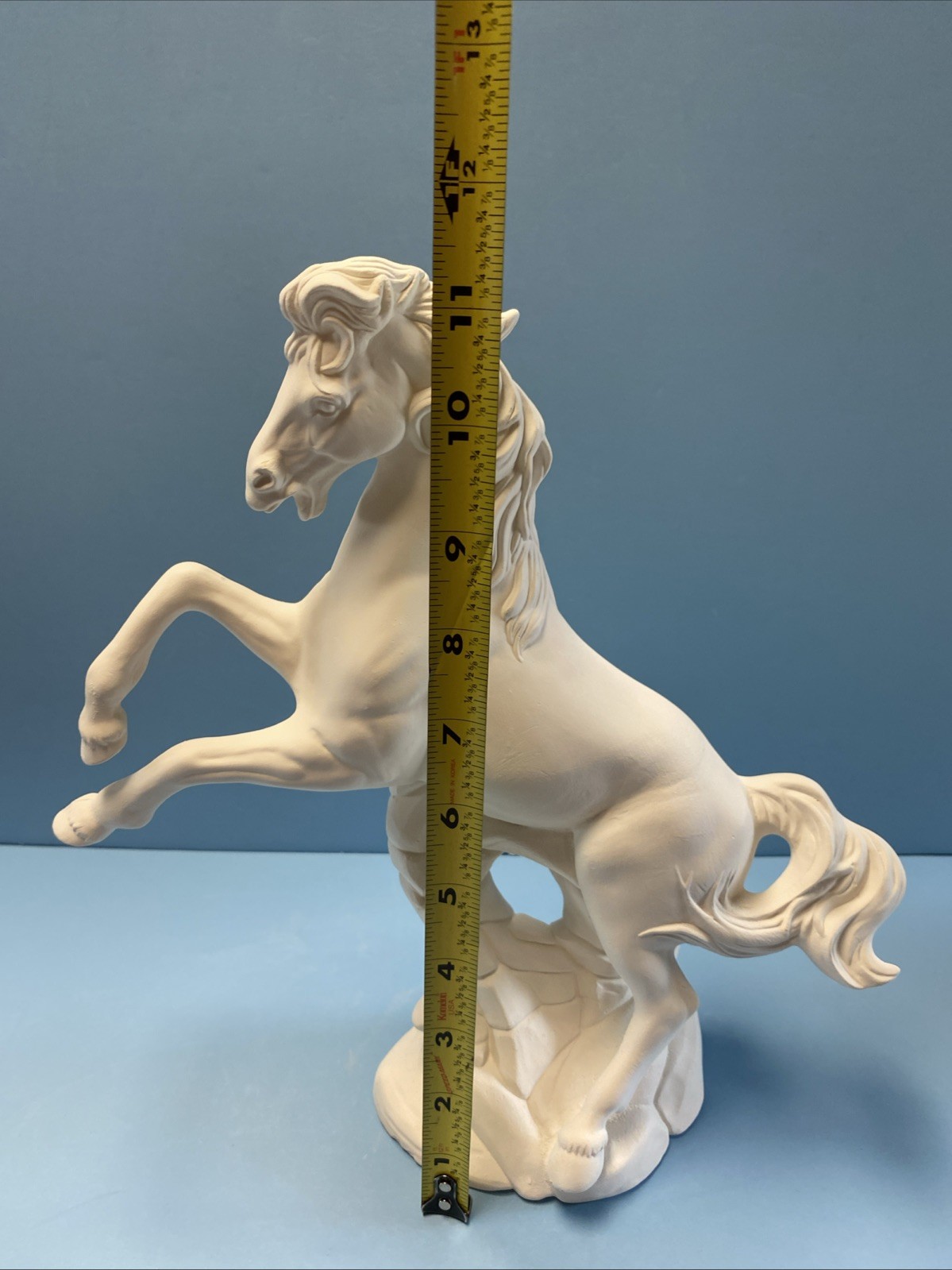 Ceramic Bisque Beautiful Rearing Horse with Beautiful Detail Ready to ...