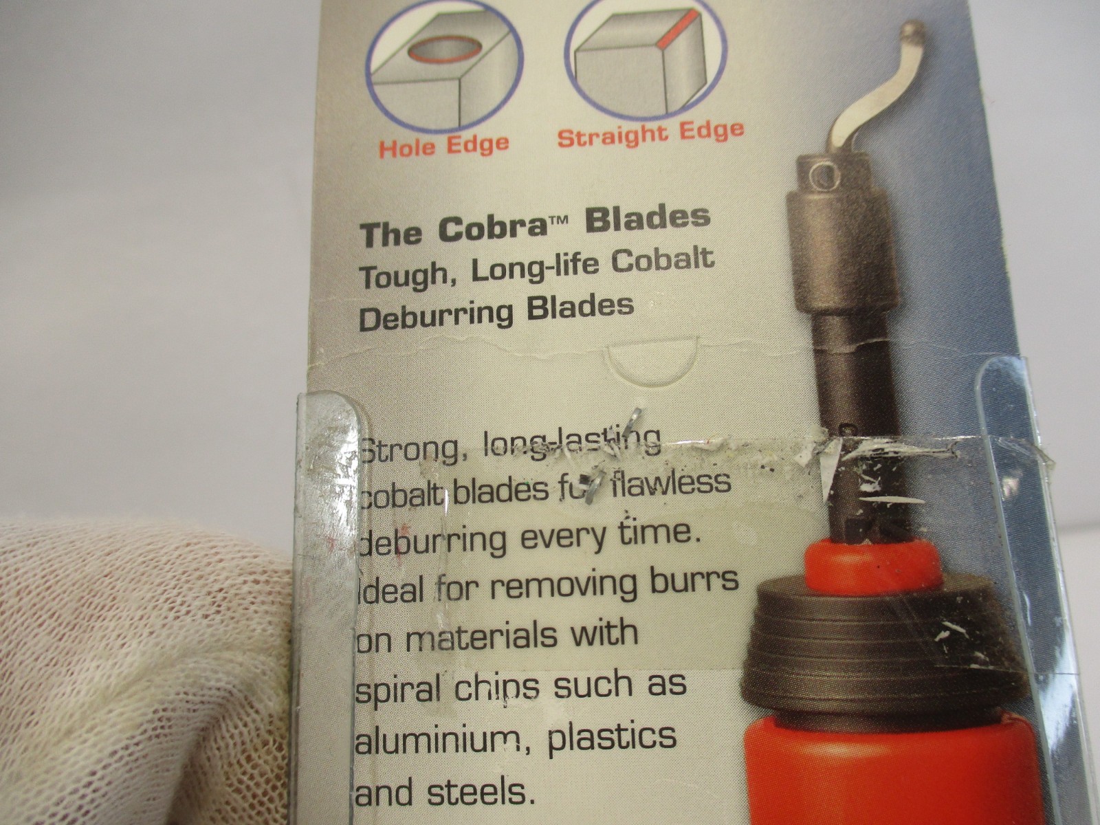 NEW Pack (10) COBRA # 3BB10-S Deburring Blade SHAVIV Cobalt B10 Deburr NOS