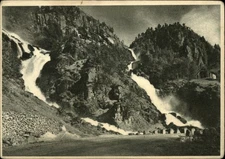 Norge ~ Norway ~ Latefoss Waterfall ~ Hardanger ~ postcard sku337