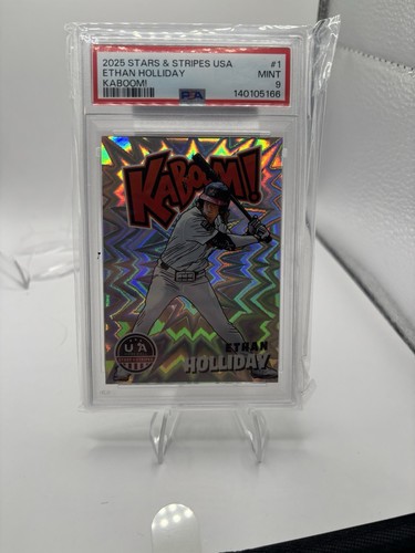 Ethan Holliday #1 2025 Panini Stars and Stripes Kaboom card