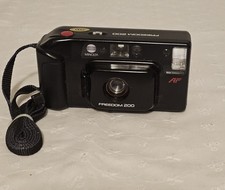 Minolta Freedom 200 AF Point Shoot 35mm Film Camera - Untested