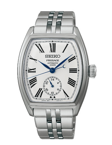 New Seiko Presage Craftsmanship Classic Series White Dial Men Watch SPB537