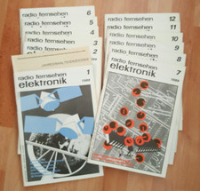 Radio Fernsehen Elektronik Zeitschrift *DDR* Jahrgang 1988* komplett 12 Hefte