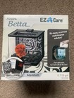 Betta fish tank. Marina Betta EZ Care Aquarium Kit Black  0.7 Gal. 7"Lx6.5"Wx7"H