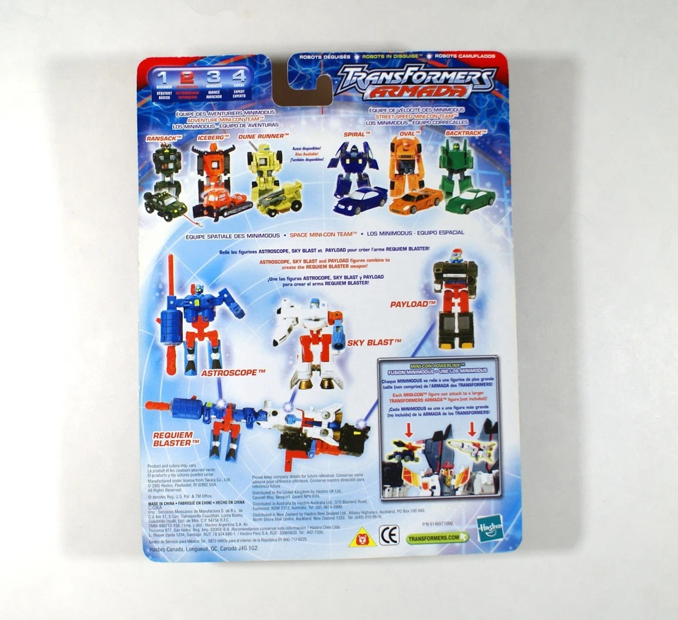 Transformers Armada Space Mini Con Team Factory Sealed - Image 2 of 2