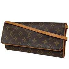 LOUIS VUITTON Pochette Twin GM Clutch Shoulder Bag Monogram M51852 #BS2072