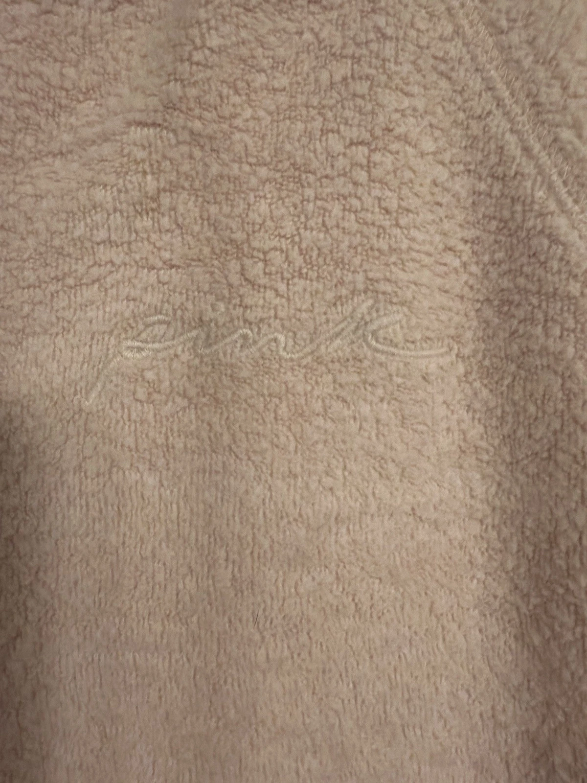 UNDERCOVER FELPA CON CAPPUCCIO ROSA Victoria’s Secret taglia grande oversize super morbida