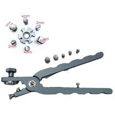 2 4 6mm 6-Shape Aluminum Leather Cutting Plier Watch Band Adjuster Strap Remover