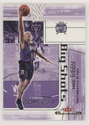 2001-02 Fleer Maximum Big Shots Mike Bibby #7BS m3v