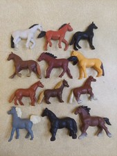 Safari Ltd Lot of 12 Horses Ponies Mini Toy Farm Ranch Figures 2