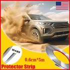 5M Chrome Trim Molding Strip Car Door Window Bumper Side Trime Protector 16.4FT