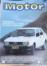 Modern Motor Magazine September 1980