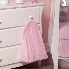 Light Pink Hanging Baby Diaper Caddy Organizer for Changing Station; Baby Nurser