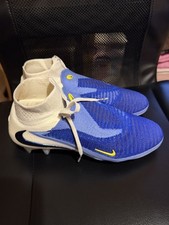 Nike Phantom 6 High Elite FG Blue White Soccer Cleats Men&rsquo;s Size 5.5 HQ2328-400