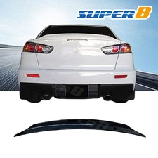 Gloss Black Oe Rs Style Rear Trunk Spoiler Wing Fit 2008-2017 Mitsubishi Lancer Gloss Black Oe Rs Style Rear Trunk Spoiler Wing Fit 2008-2017 Mitsubishi Lancer