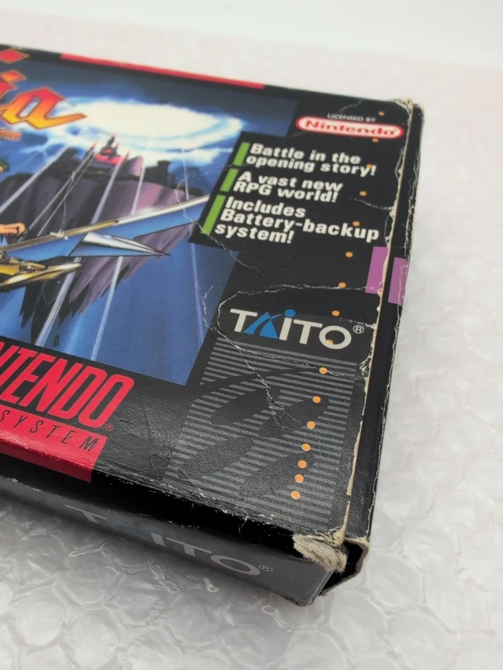 Lufia and The Fortress of Doom (Super Nintendo SNES) Authentic W/ Box - Clean - Image 4 of 4